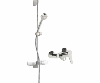Oras Saga posuvná sprchová sada s chromovanou baterií (39...