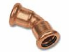 SANHA Lisovací spojka 45° ZW x ZW 28 mm (1604128)