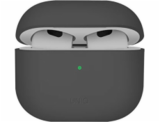 Uniq Lino - silikonový kryt pro AirPods 4 šedý - Bezpečnost zaručena. Jednoduché splátky. Doprava zdarma od 170 PLN.