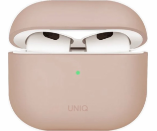 Uniq Lino - silikonový kryt pro AirPods 4 růžový - Bezpeč...