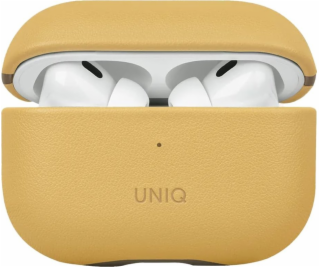 Uniq Lyden DS - Pouzdro z umělé kůže pro AirPods Pro 2 žl...