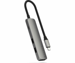 Satechi 4-in-1 USB-C Slim Multiport Adapter 4K – hliníkov...