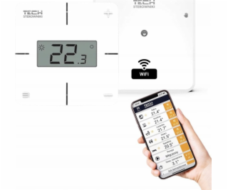 Tech Bezdrátový pokojový termostat T2 X WiFi s výkonným m...