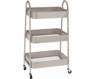 3patrový kuchyňský vozík na kolečkách