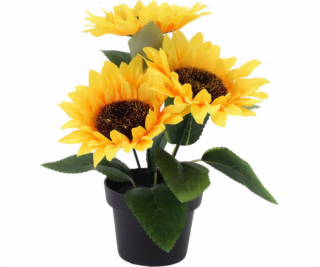 ProGarden Umělá slunečnice, 20 cm
