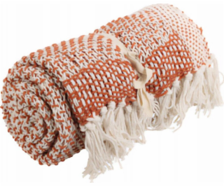 Home Styling Collection Bavlněný přehoz z melanže, 130 x ...