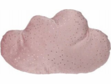 Home Styling Collection Dekorativní sametový polštář s metalickým vzorem