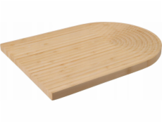 ArtPlast Servírovací podnos z vroubkovaného bambusu