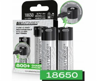 LiiBateries LIIBATTERIE LI-ON BATERIE TYP 18650 2 ks