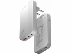 Tenká nabíječka Mobile Origin 1x USB-A 2x USB-C 1,5 A (GAN-65W-SLM-WHT)