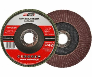 AWTools lamelový kotouč 125 mm P40 (AW56011)