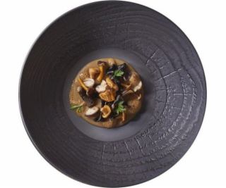 Revol Hluboký talíř 24cm ARBORESCENCE černý