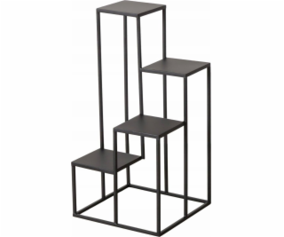 Boltze REMUS kovový stojan na květiny se 4 úrovněmi, 68 cm