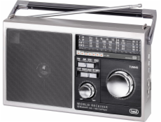 Rádio Trevi MB74910 kovově šedé