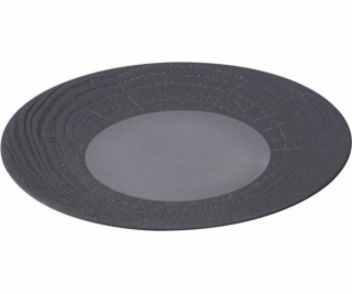 Plochý talíř Revol Arborescence 28 cm černý