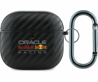 Red Bull Pouzdro s logem PU Carbon pro AirPods 4 černé