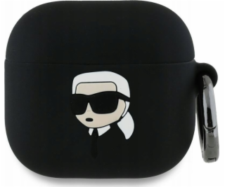 Karl Lagerfeld KLA4RUNIKK silikonový kryt na AirPods 4 če...