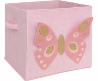 Atmosphera Krabička na hračky STAY Motýl, 29 x 29 cm