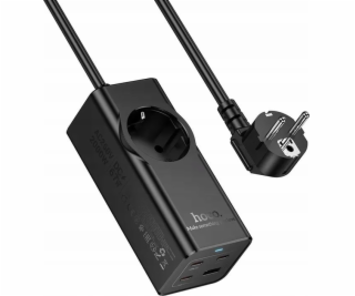 Hoco Prodlužovací kabel 1 zásuvka + USB A + 3 x Typ C PD ...