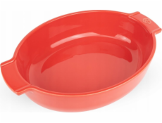 Peugeot APPOLIA Oválný talíř 31 cm červený