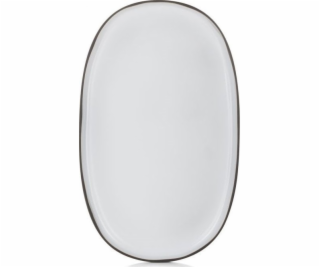 Revol Talíř CHARACTERE 46x29 cm Bílý mrak