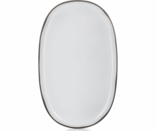 CARACTERE talíř 35x21 cm White Cloud