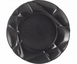Revol Černý talíř Succession 21 cm