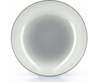 EQUINOXE Talíř hluboký 24 cm, šedý