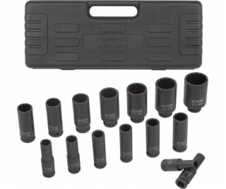 Forsage Sada hlubokých rázových objímek 1/2  15 ks. (12st...