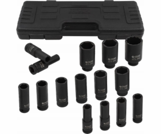 Forsage Sada hlubokých rázových objímek 1/2  15 ks. (6str...