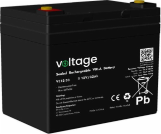 Baterie AGM Napětí 12V 33Ah VE12-33