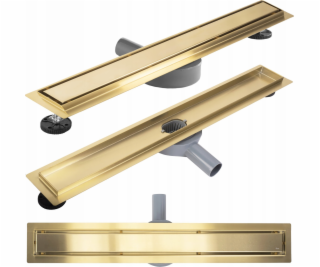 REA-G2704 / REA / NEOX PRO / LINEAR DRAIN 900 BRUSHED GOLD /