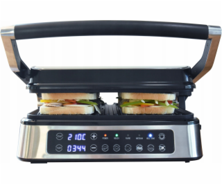 Elektrický gril Lund ELEKTRICKÝ GRILOVÝ STŮL 2000W, LED P...