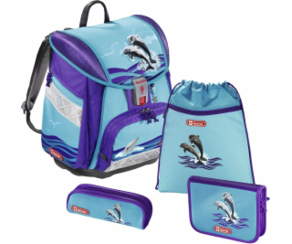 Step by Step Školní sada Touch 2 21L Happy Dolphins, 4 díly.