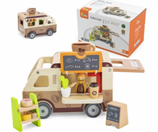 Viga Toys Dřevěná autokavárna Lumarko!