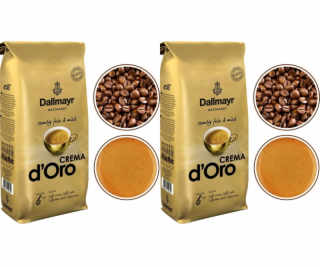 Kávová zrna Dallmayr Crema DOro 2 kg