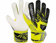 Reusch Brankářské rukavice Attrakt Solid Junior žluto-černé 5572515 2014 6.5
