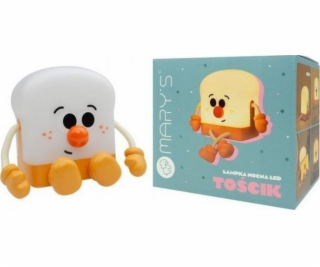 Plexido LED noční světlo na toastu