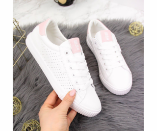 Big Star Nízké tenisky z ekokůže bílé Big Star HH274073 38