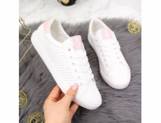 Big Star Nízké tenisky z ekokůže bílé Big Star HH274073 38