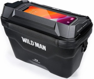 WildMan Brašna na kolo XT8 3L černá se zámkem na řídítka