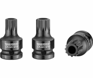 Teng Tools xZN Dlouhý rázový nástrčný klíč s drážkou 1/2 ...