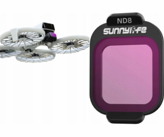 SunnyLife Celošedý filtr ND8 NDx8 pro dron DJI FLIP + pou...