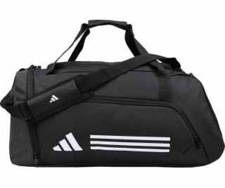 Adidas Essentials 3-Stripes Duffel M černá sportovní tašk...