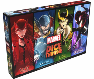 Lucky Duck Games Dice Throne Game Marvel: Box 1 (Scarlet ...