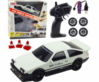 LeanToys Drift Sports Car s výměnnými koly, dálkově ovlád...