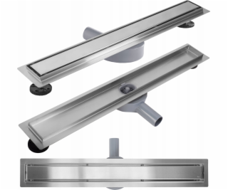 REA-G5806 / REA / NEOX PRO / LINEAR DRAIN 500 BRUSHED /