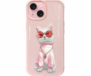 Sourcing Pouzdro Nimmy pro iPhone 15 6.1 růžové/růžové Br...