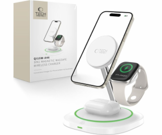 Tech-Protect BEZDRÁTOVÁ NABÍJEČKA QI15W-A46 3V1 MAGNETICK...