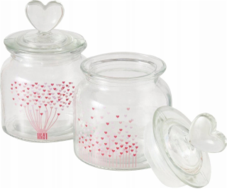 Skladovací dózy SHERINE, 2 ks